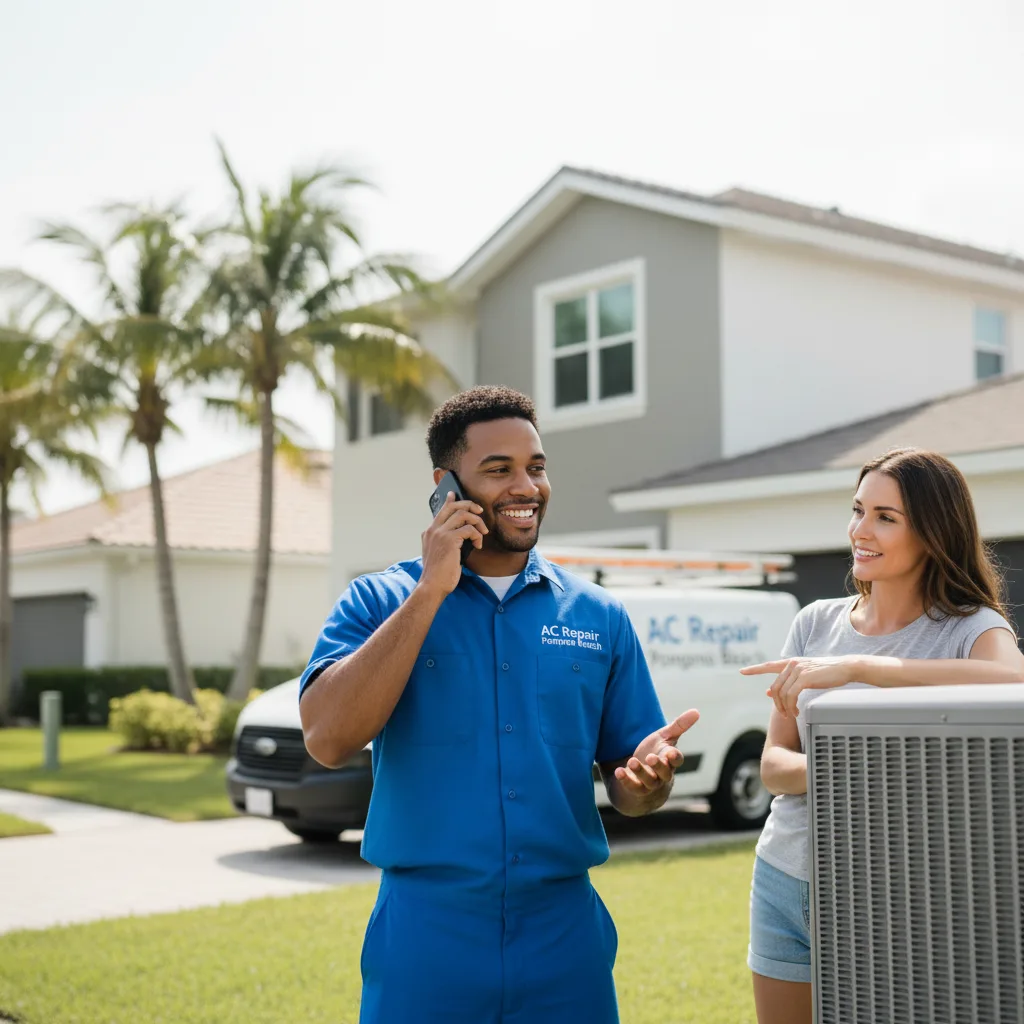 AC Repair Pompano Beach customer support in Mastic Beach